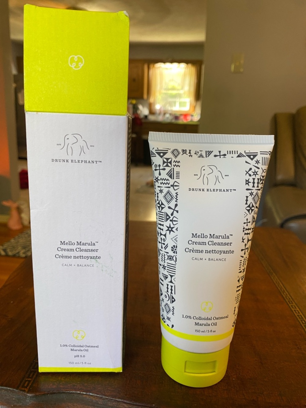Drunk Elephant Mello Marula Cream Cleanser 5oz Facial Calm Balance pH 5.0